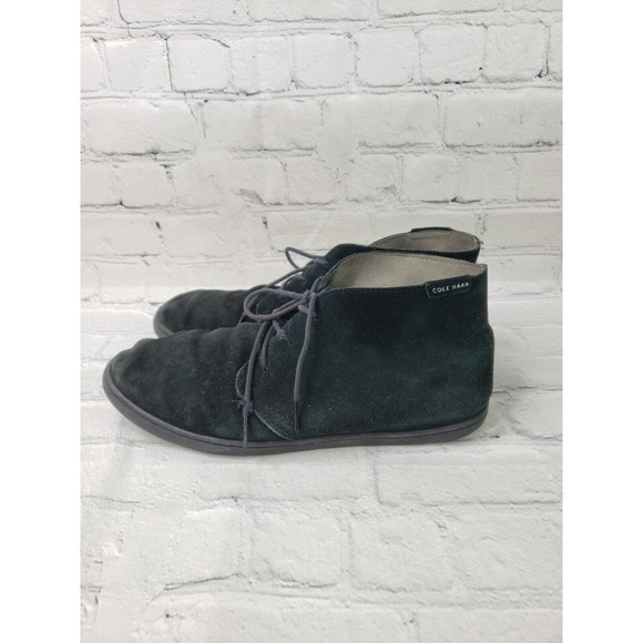 Cole Haan Men\'s Chukka‎ Boots Size 10M Suede Black main image 7